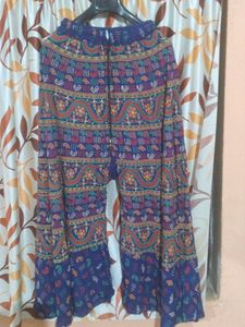 Cotton Umbrella Palazzo