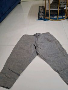 Women's Grey Ethnic Pants