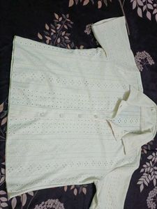 Elegant butter yellow shirt