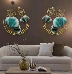 Pack Of 2 Metal Wall Hanging