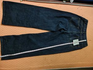 Wide Leg Dark Wash Denim Jeans