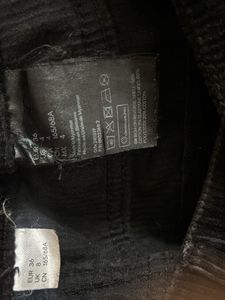 Black Corduroy Pants