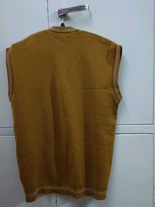 Vintage Striped Sweater Vest