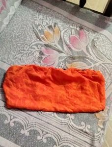 Y2K Orange tube top