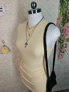 Ruched Side Drawstring Tank Top