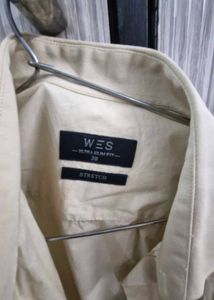 Men's Beige Long Sleeve Shirt