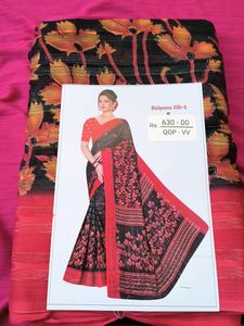 Beautiful Kalamkari Print Saree