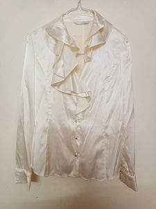 korean modern frill shirt