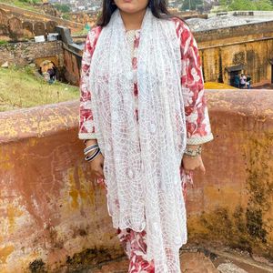 Floral Print Kurta Only