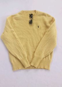 Cozy Yellow Ralph Lauren Sweater