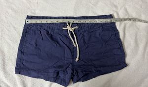 Navy Blue Casual Shorts