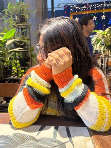 Striped Knit Sweater