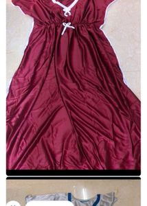 kaftan satin nighty
