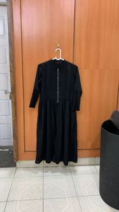 black slit Kurti
