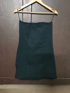299Black Off-shoulder Mini Dress