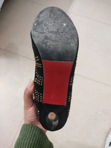 Starry Night Black Heels