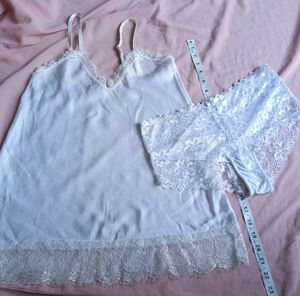 Lace Cami & Shorts Set