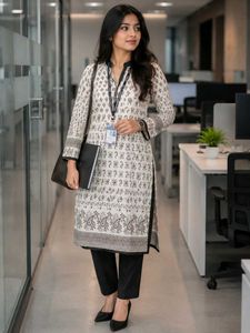 Elegant Printed Kurta for Women