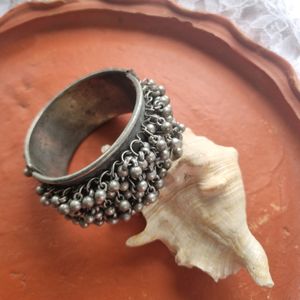 Ghungroo Bangles Silver Replica