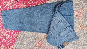 Never Used Blue MOM Fit Jeans