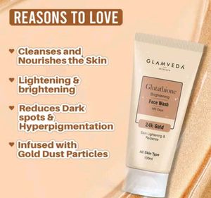 Set Of 3 Glamveda Facewashes