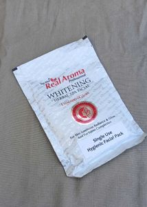 Real Aroma Whitening Herbal Facial Pack