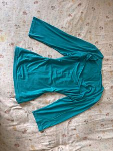 Teal Long Sleeve Top
