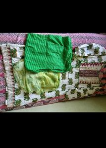 Bohemian Elephant Print kurthi Set