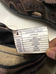 Catesby from England  Men's Brown Leather