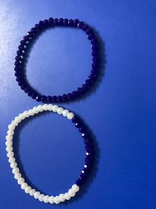 Pair Of Crystal Beads Bracelet