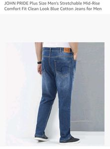 Plus size Blue Denim Jeans
