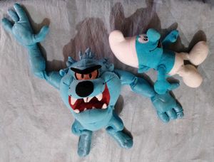 Cartoon Plush - Smurf & Taz