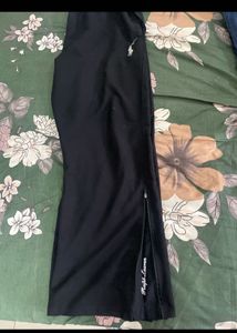 Black Ralph Lauren Zip Pants