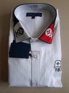 Louis Vitton Luxury Collar Designer Shirt