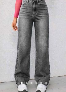 Trendy Acid Wash grey jeans