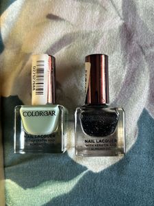 2 Colorbar Nail Polish 💅 + 1 free