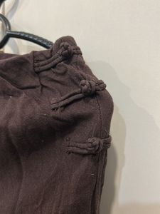 Mango Dark Brown Maxi Skirt