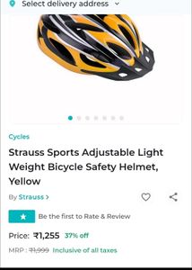 STRAUSS CYCLING HELMET