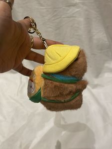 Cute kapibara Plush Keychain
