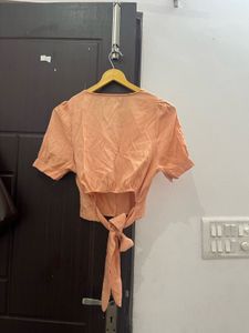 cute korean top size S-m