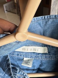 Denim Shirt with Patches