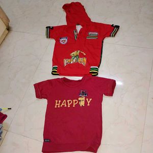 buy 1 get one free of same price.2 red t shirt ag