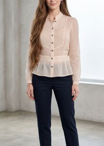 Elegant Sheer Blouse