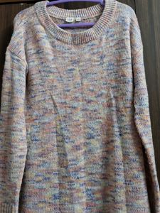 GAP Cozy Multi-Color Knit Sweater