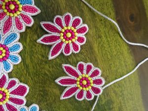 Premium Quality Beaded Multicolour Choker Set