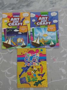 Art and Craft Activity Books Set