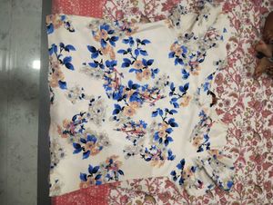 Floral Print Short Sleeve Top
