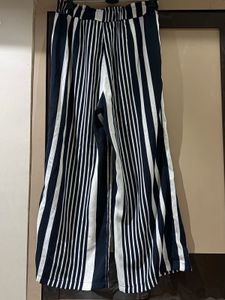 Striped Wide Leg Palazzo Pants