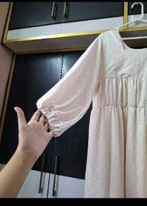 Chic Eyelet Tiered Maxi Dress