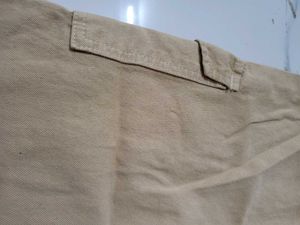 Wide Leg High Waist Cargo Jeans